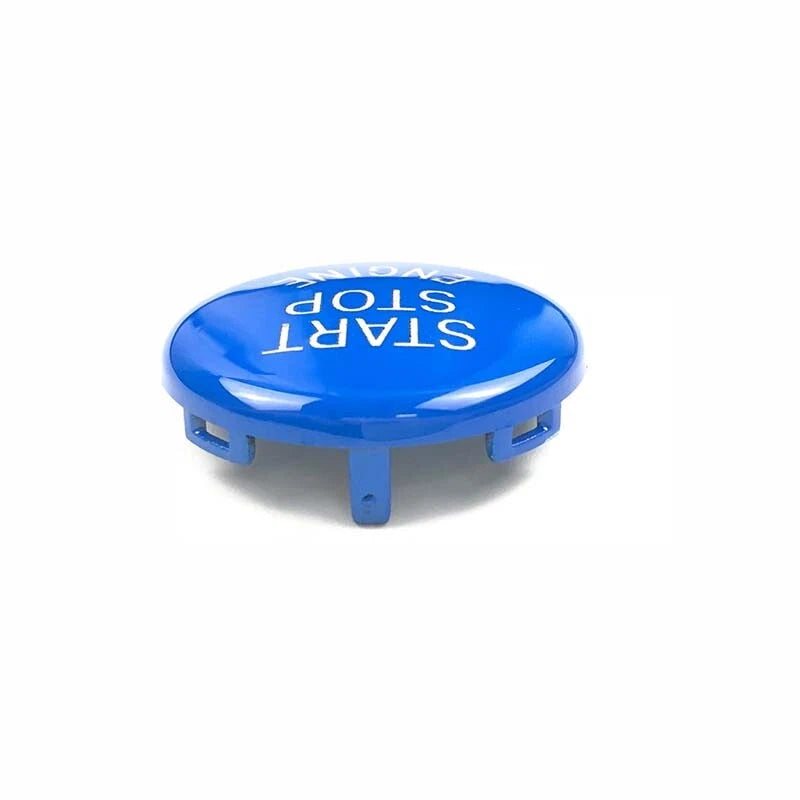 Blue Start Stop Engine Button Cover Parts fit For BMW 3 Series E90 2008-2011