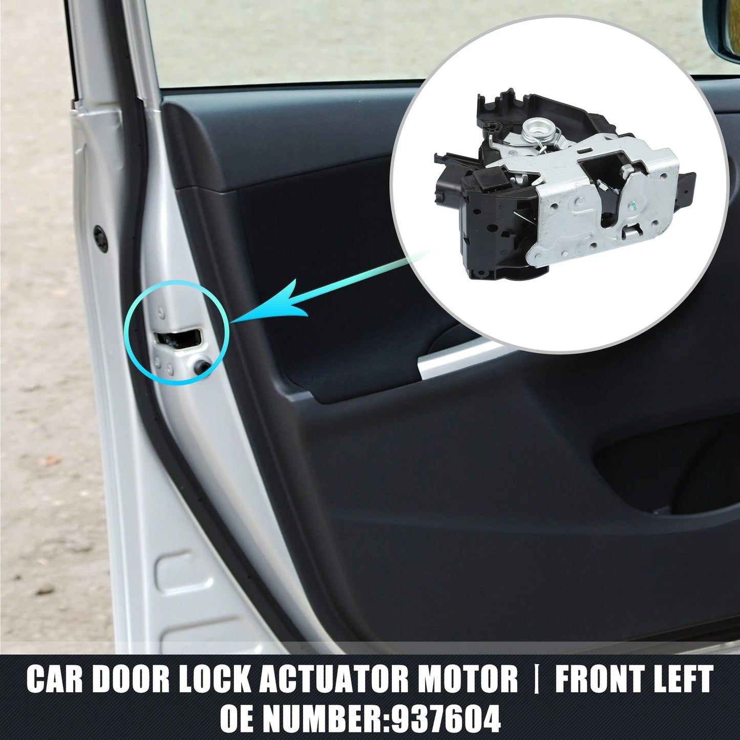 Front Left Power Door Lock Actuator for Ford Focus (2002-2007)