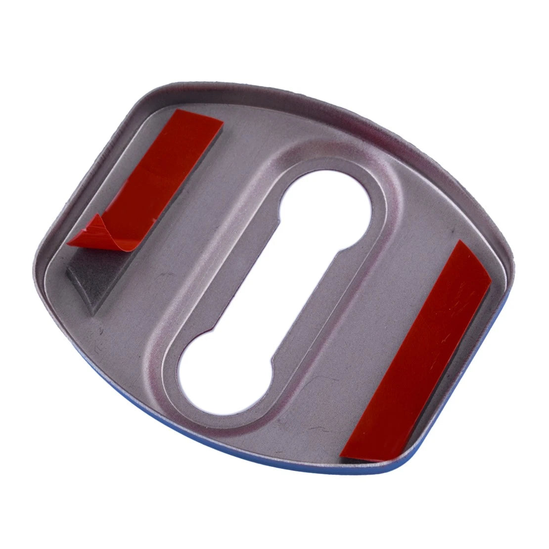 4 x Blue Stainless Steel Door Lock Protector Covers for Kia Hyundai Elantra