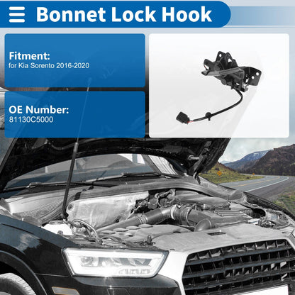 Hood Latch Assembly for Kia Sorento (2016-2020)