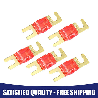 5 x 200A AFS Mini ANL Fuses for Car Audio CDs Universal