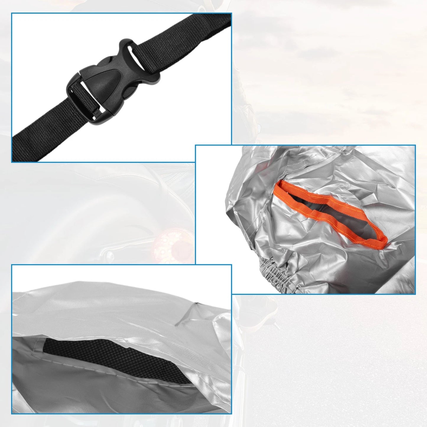 210D-PU Motorcycle Cover for Honda Super Cub 110 (2017-2023)