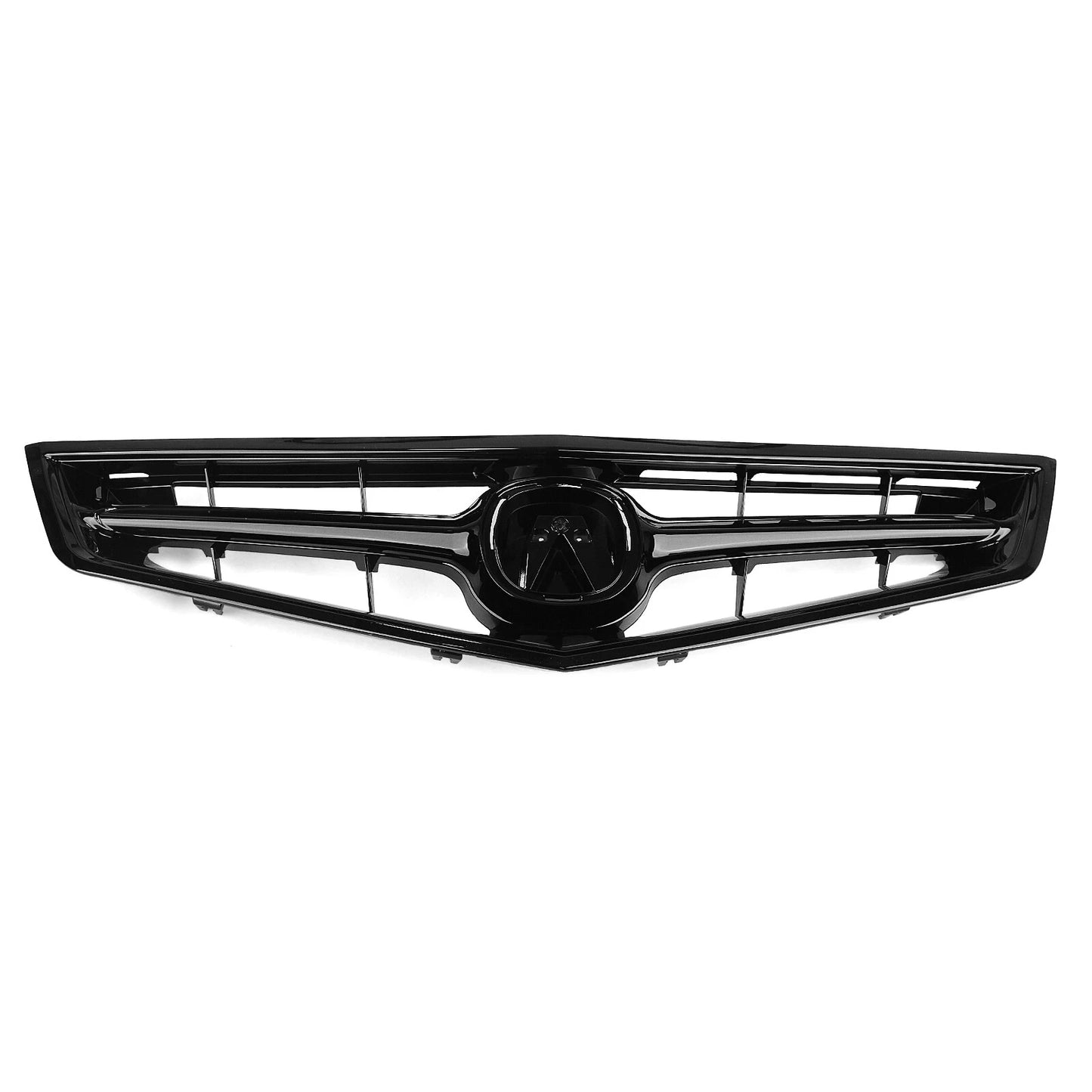 Gloss Black Upper Mesh Grille for Acura TSX (2006-2008)