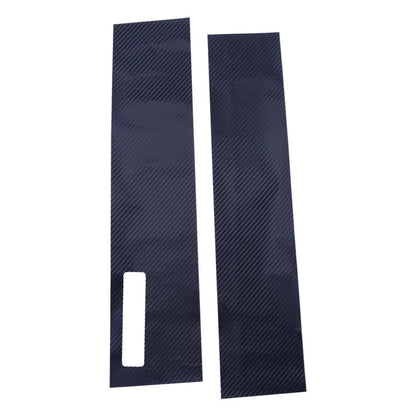 4x Carbon Fiber Style B Window Pillar Post Stickers for Ford F150 (2015-2023)