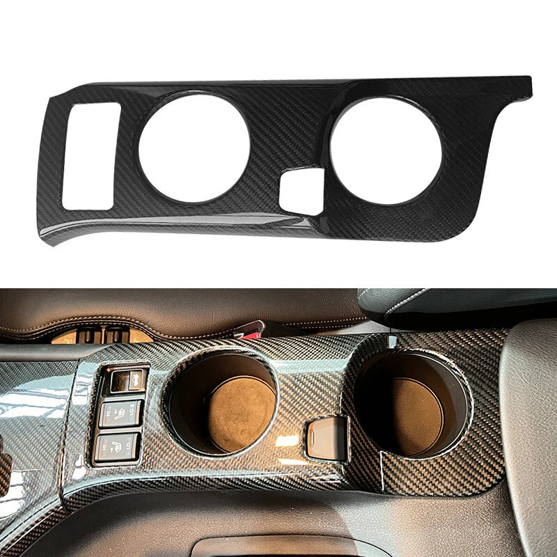 100% DRY Carbon Fiber Console Gear Shift Panel Trim Kit for Nissan Fairlady 400Z