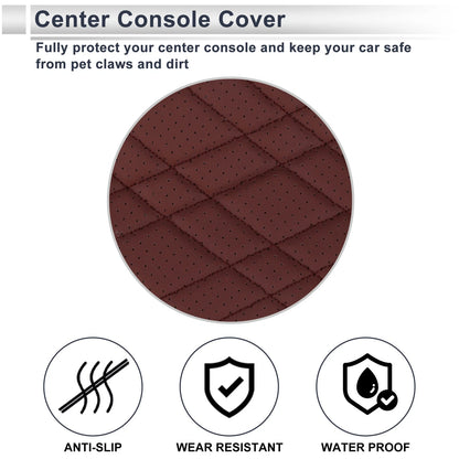 1 Pc Center Console Cover for BMW X1 (2016-2022) Wine Red