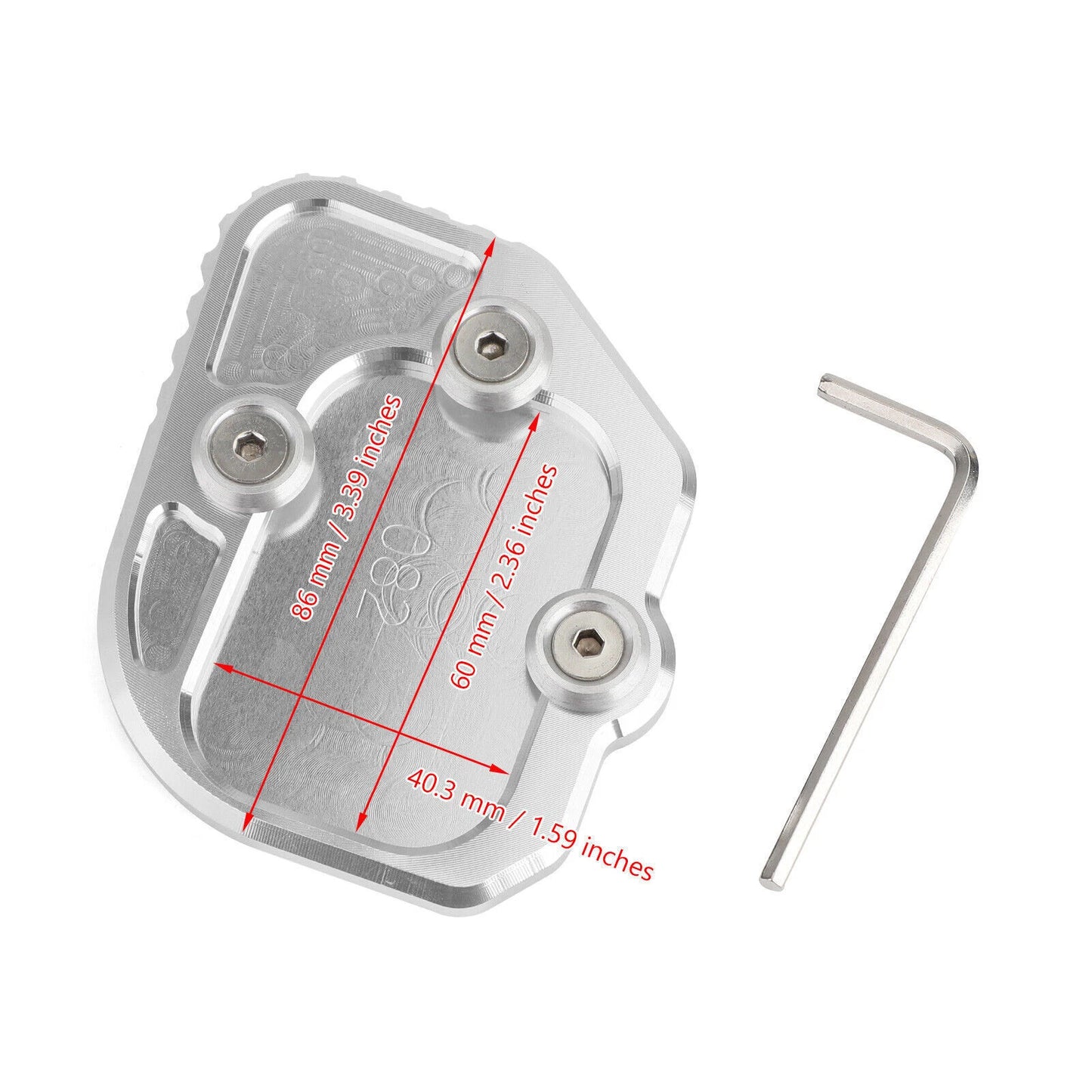 Side Stand Plate for BMW C400X C400GT (2019-2021)