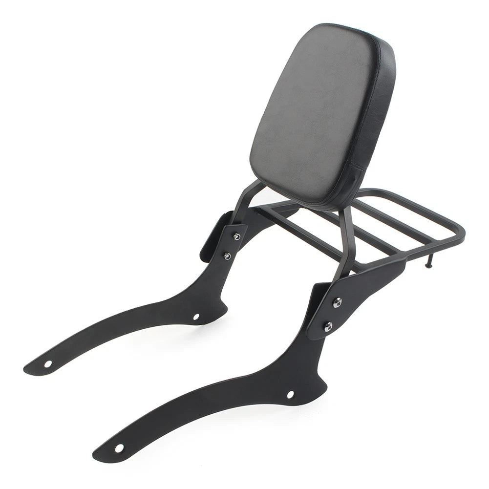 Sissy Bar Backrest Luggage Rack for Yamaha Vstar 1100 Classic (2000-2011)