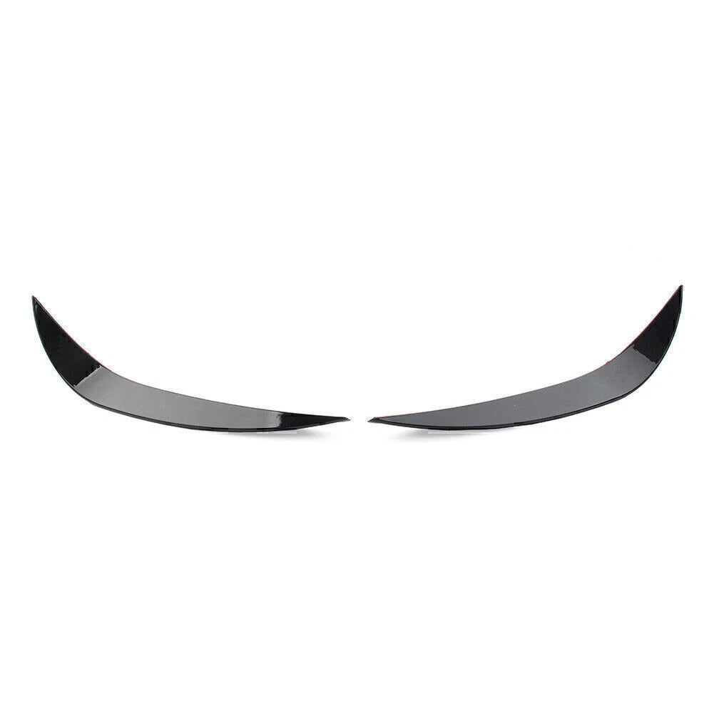 Glossy Black Front Bumper Side Air Vent Trim for VW Golf 6 MK6 GTD (2008-2013)