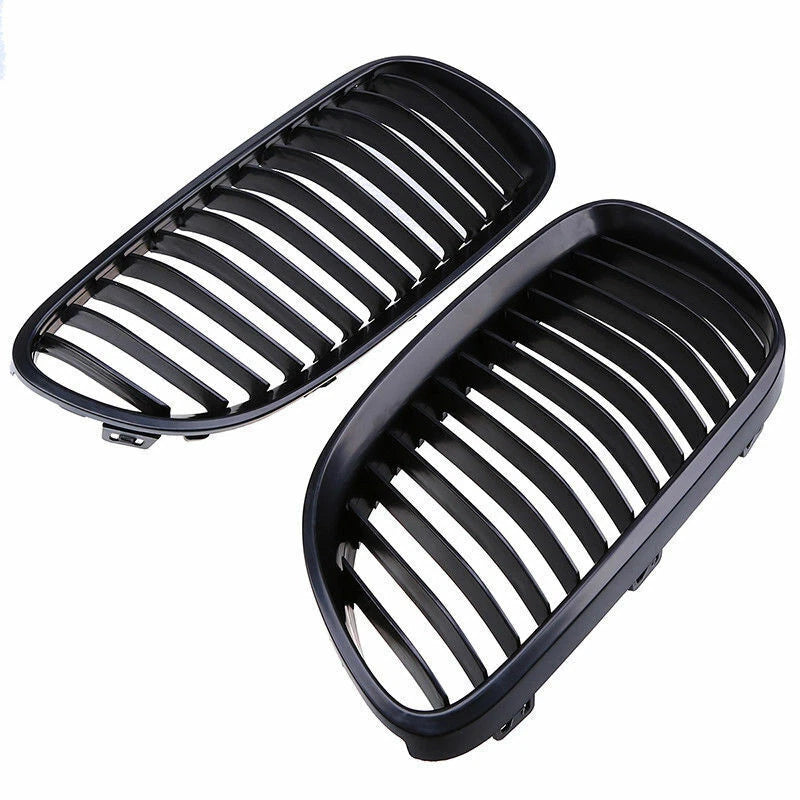 Matte Black Front Grille Cover for 2011-2013 BMW E92 E93 Coupe 320i 328i 335i