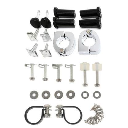 Vented Fairing Mounting Hardware Clamps for Harley Road King (1983-2013)