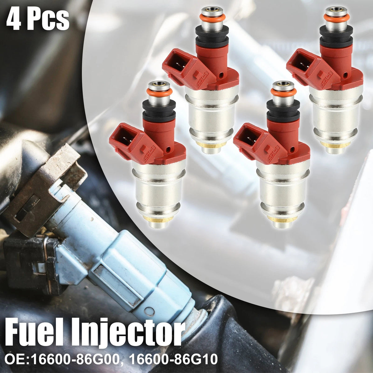 4 x Fuel Injector Nozzle for Nissan Hardbody Pickup 2.4L (1994)