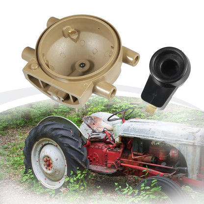 Ignition Distributor Cap with Rotor for Ford 4 Cylinder Tractors
