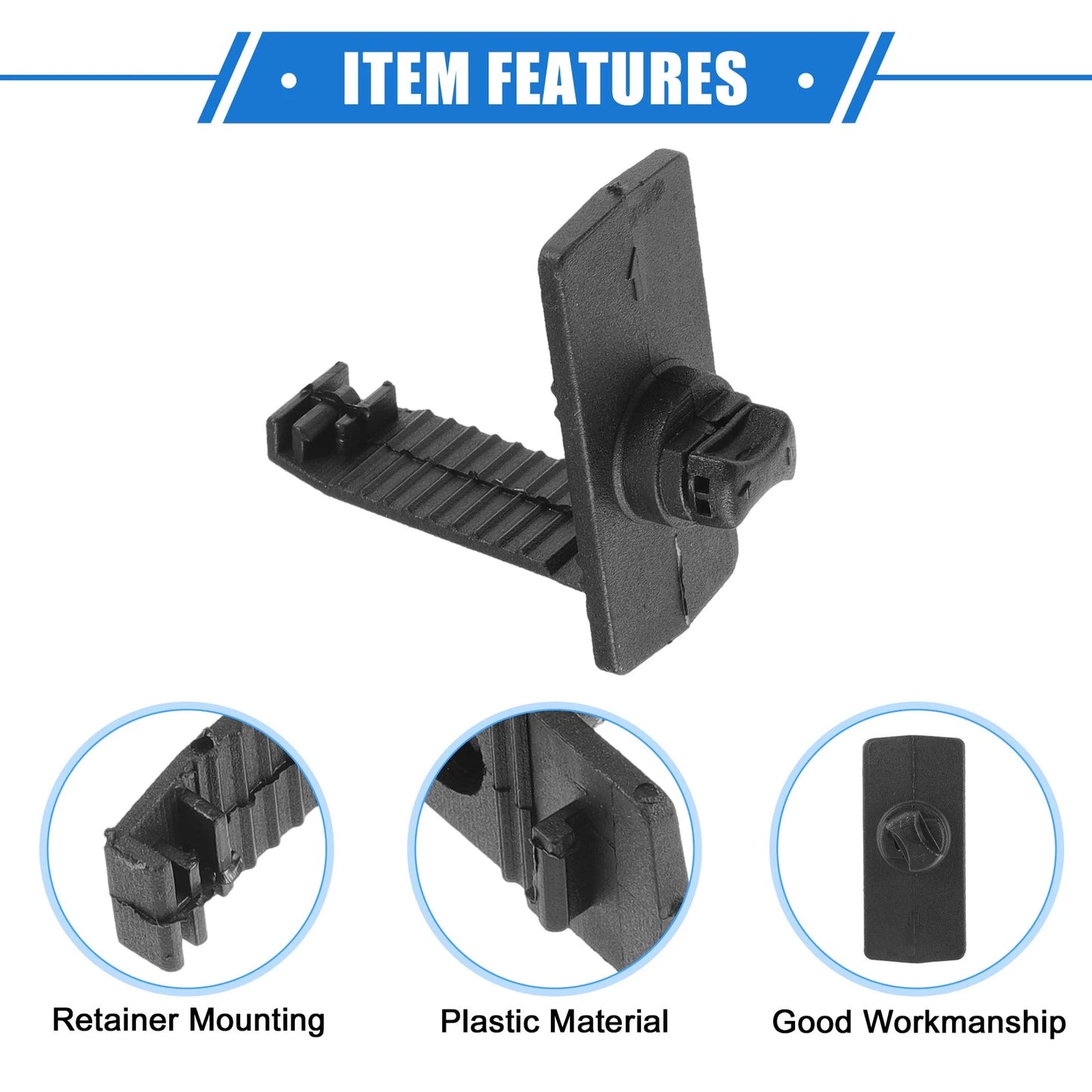 4 Pcs Floor Mat Fixing Clips for Honda Acura L Model