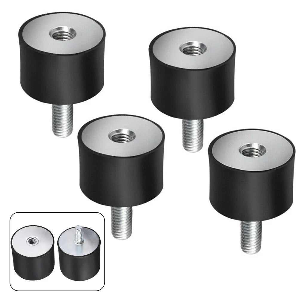 Anti Vibration 4Pcs M8 Rubber Mounts Isolator Bobbins for Car Exhaust System