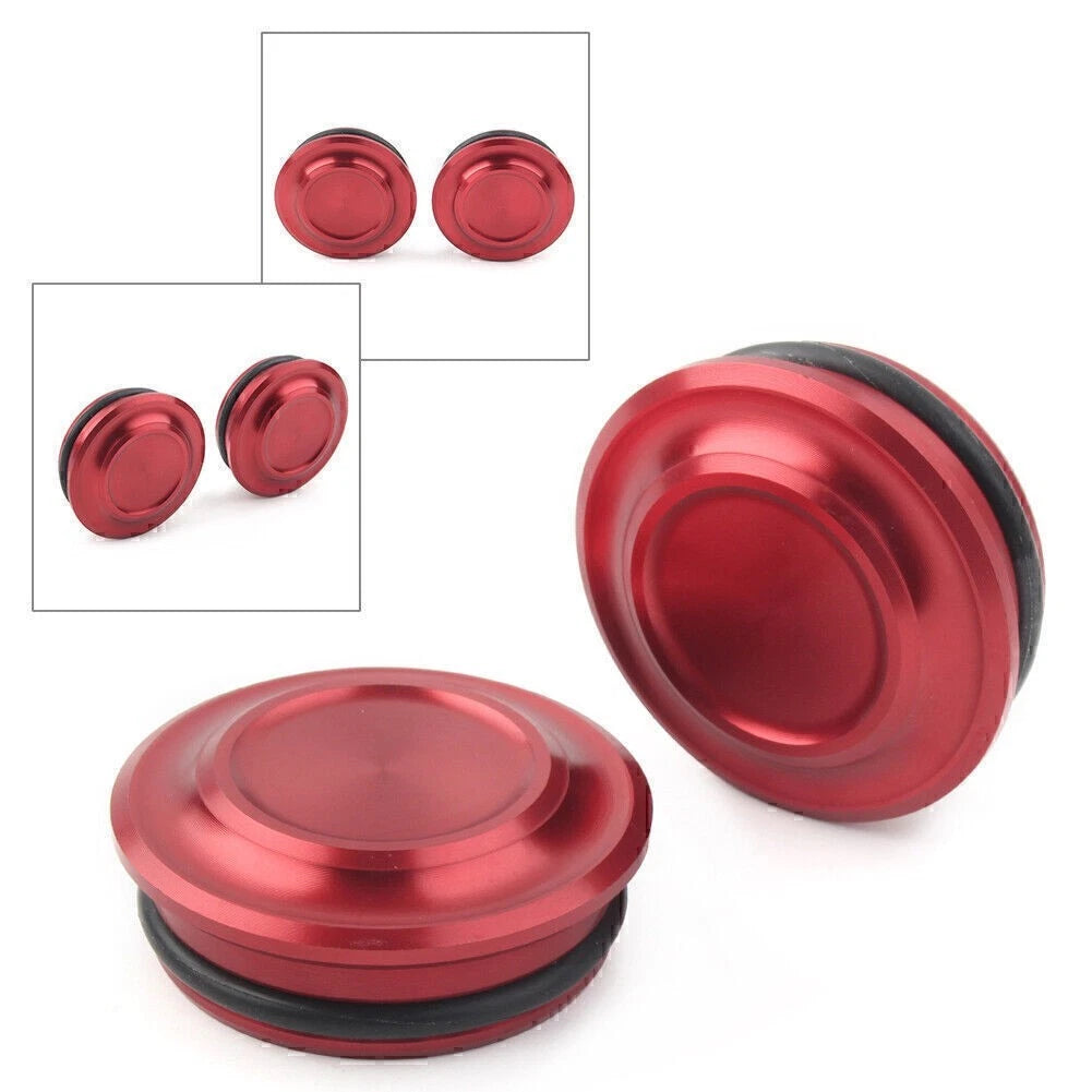Frame Hole Cover Red for HONDA REBEL 500 CMX500 (2020-2021)  Pieces
