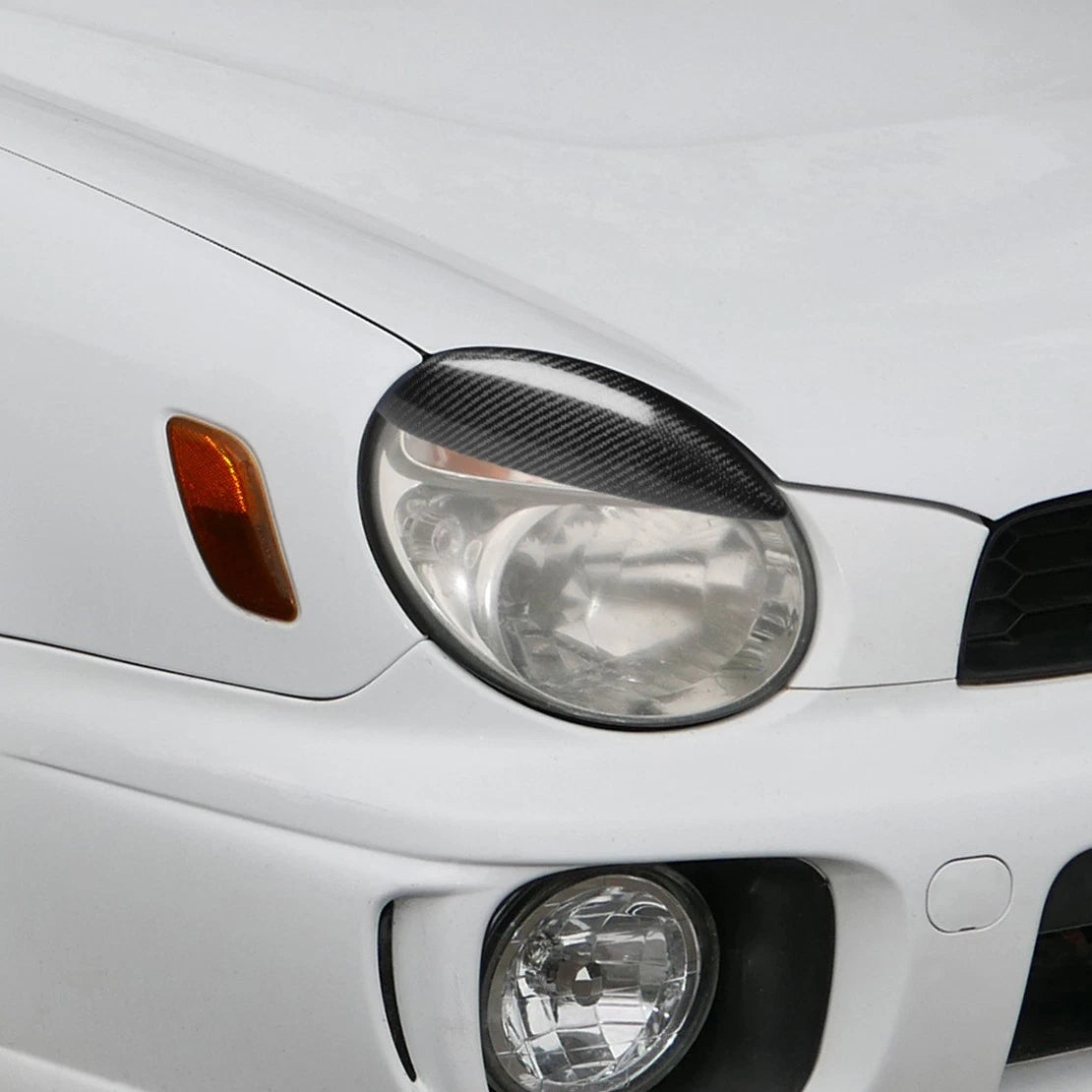 Headlight Eyebrow Eyelid Covers for Subaru Impreza WRX (2002-2003)