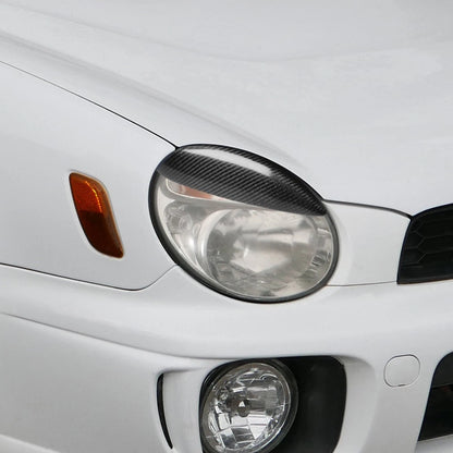 Headlight Eyebrow Eyelid Covers for Subaru Impreza WRX (2002-2003)