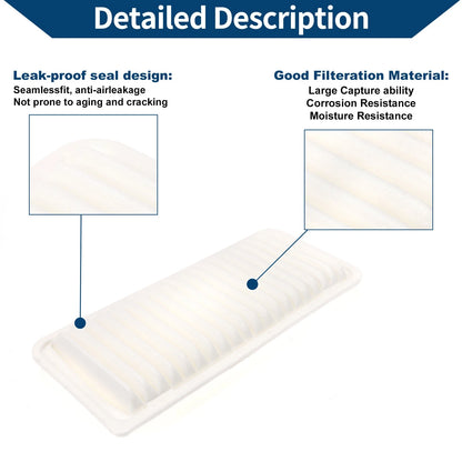 Engine Air Filter No.1780120050 for Lexus RX400h 3.3L (2006-2008)  Pcs
