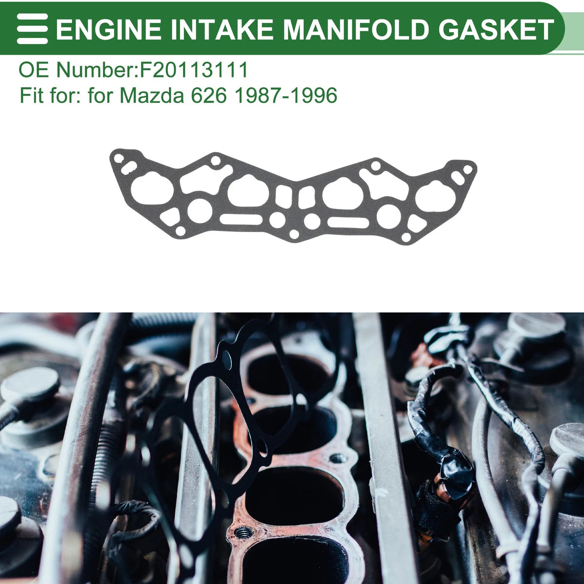Intake Manifold Gasket for Mazda 626 (1987-1996)