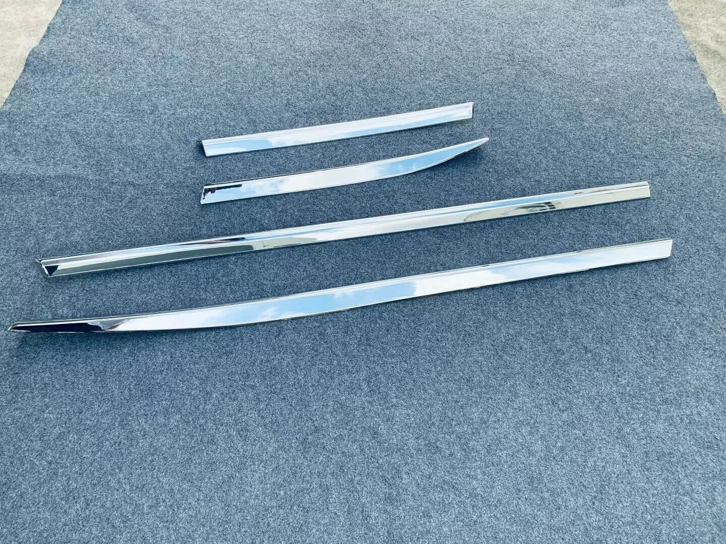 ABS Chrome Side Body Molding Covers for 2024-2025 Toyota Prado LC250 4 x pcs