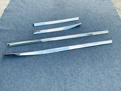ABS Chrome Side Body Molding Covers for 2024-2025 Toyota Prado LC250 4 x pcs