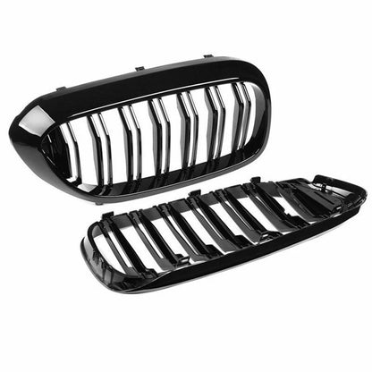 Shiny Black Front Kidney Grille for BMW G30 G31 5-Series 2017-2018