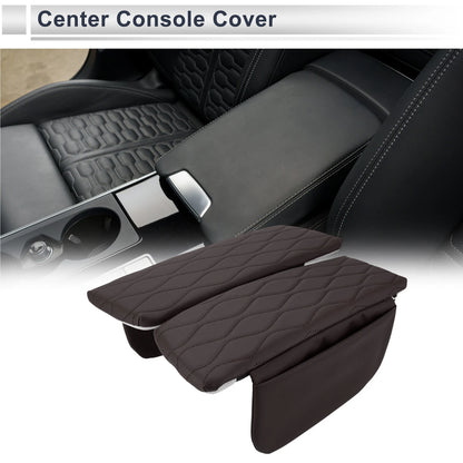 Center Console Cover with Storage Bag for BMW X5 G05 (2019-2023)