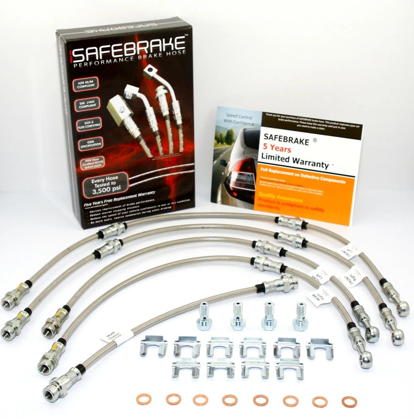 Brake Line Kit for Pajero NM, NP (Standard Height) (2000-2007)