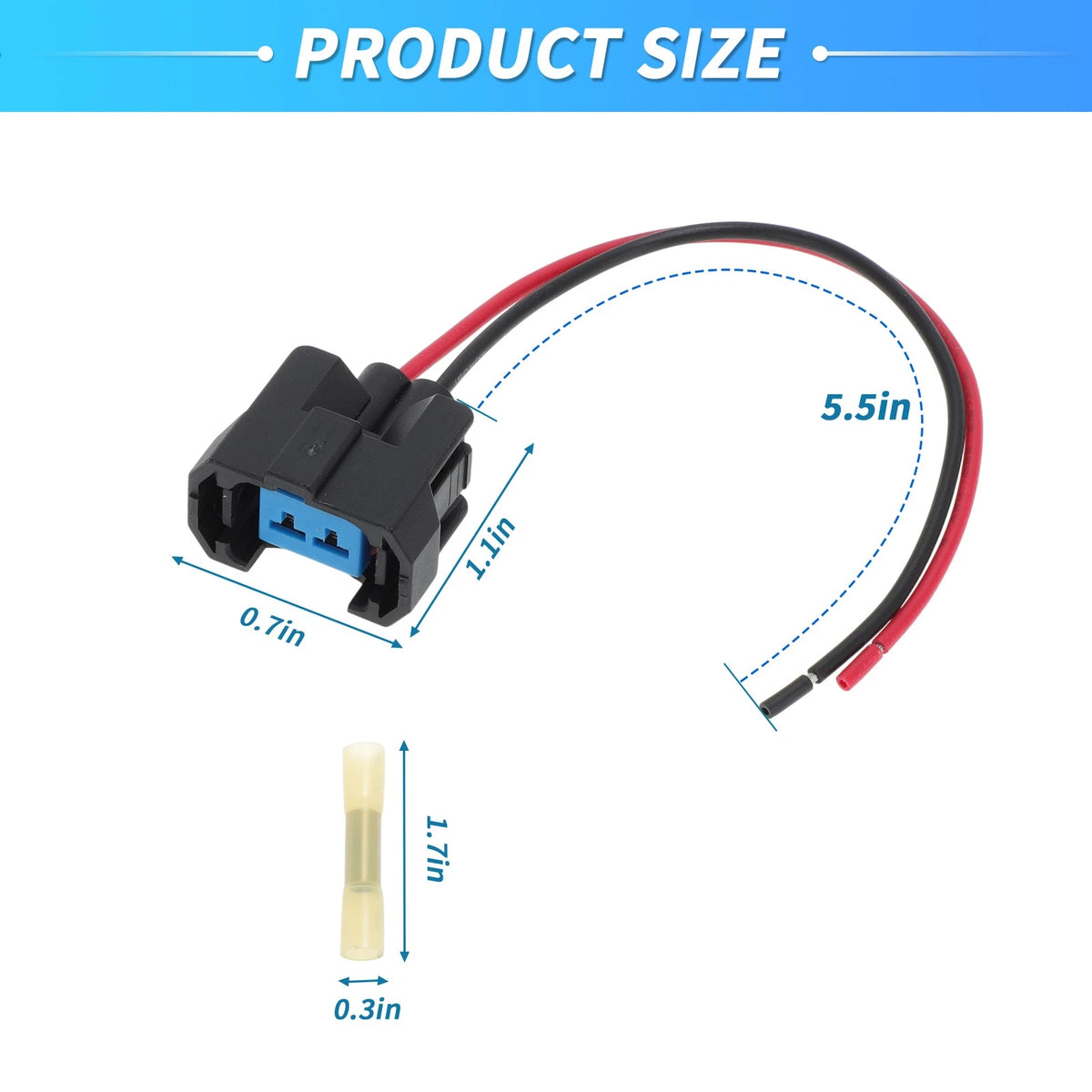 6x Fuel Injector Wiring Harness for Honda/Acura