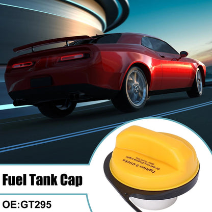 Gas Cap Cover for Cadillac Black Engine Oil Fuel Tank