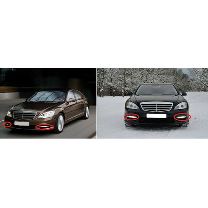 Front LED DRL Fog Lights for Mercedes Benz S W221 S350 S400 S450 S500 (2007-2013)
