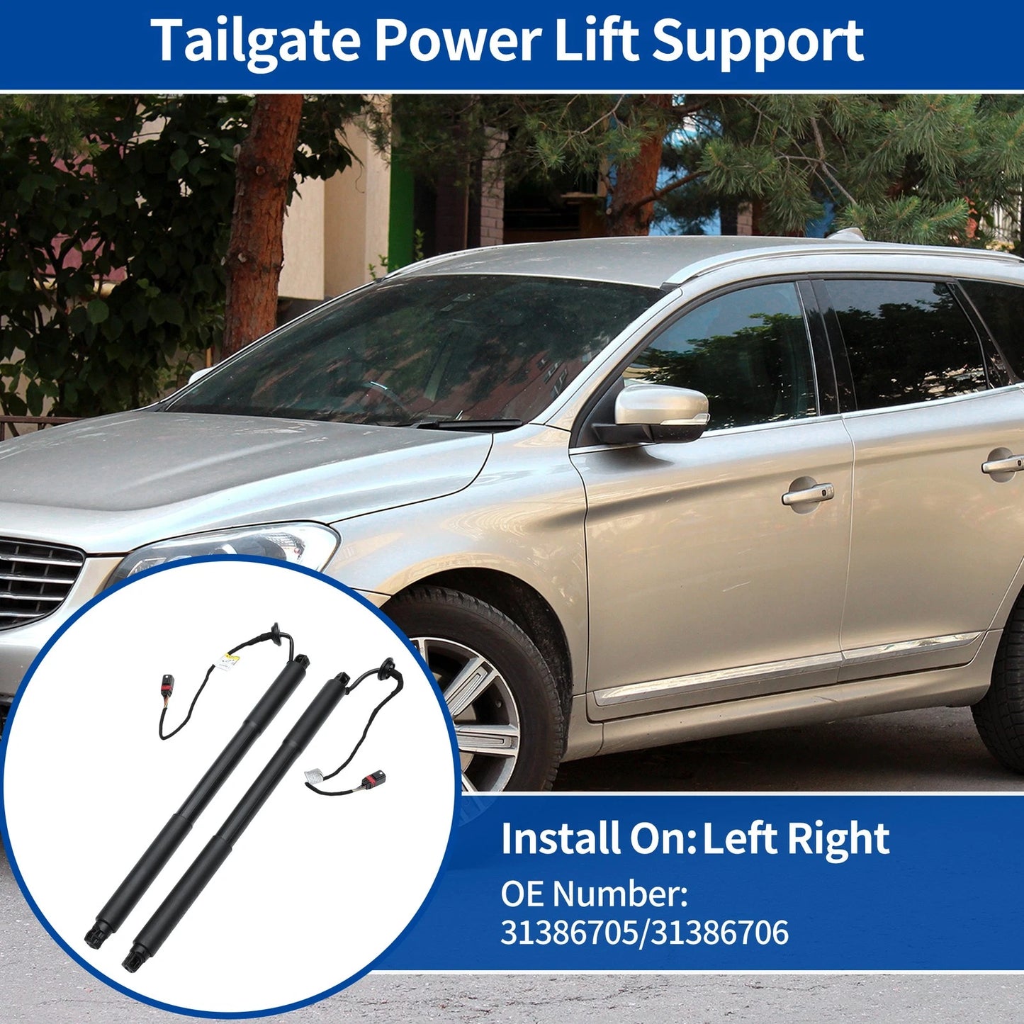 Power Lift Supports for VOLVO XC60 (2012-2015)  No.31386705/31386706