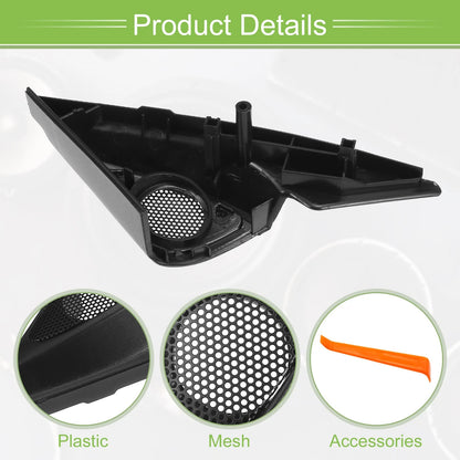 A Pillar Door Tweeter Speaker Cover Trim for Mazda 6 (2003-2008) Black