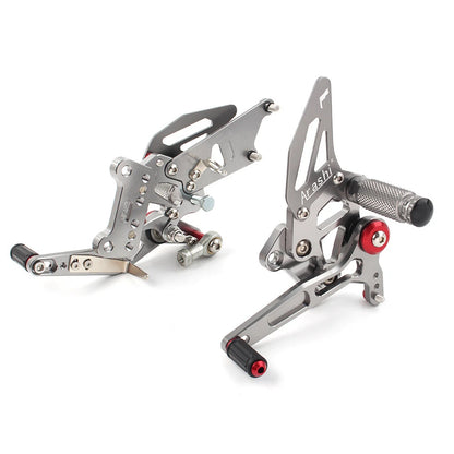 Aluminum Rear Foot Pegs  Left & Right for Kawasaki Ninja 250R (2008-2012)