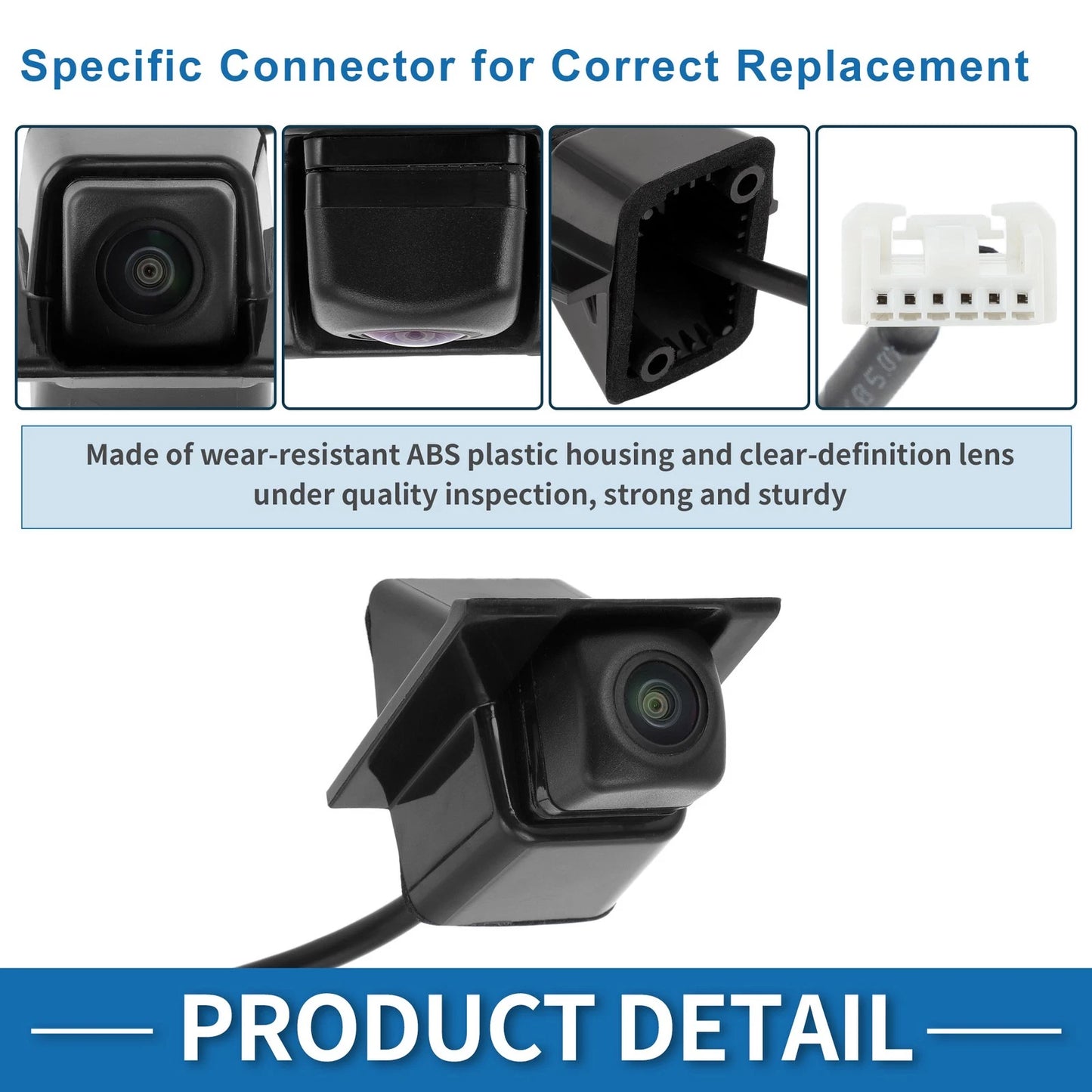 Rear View Backup Camera for Honda Pilot 3.5L (2016-2017)