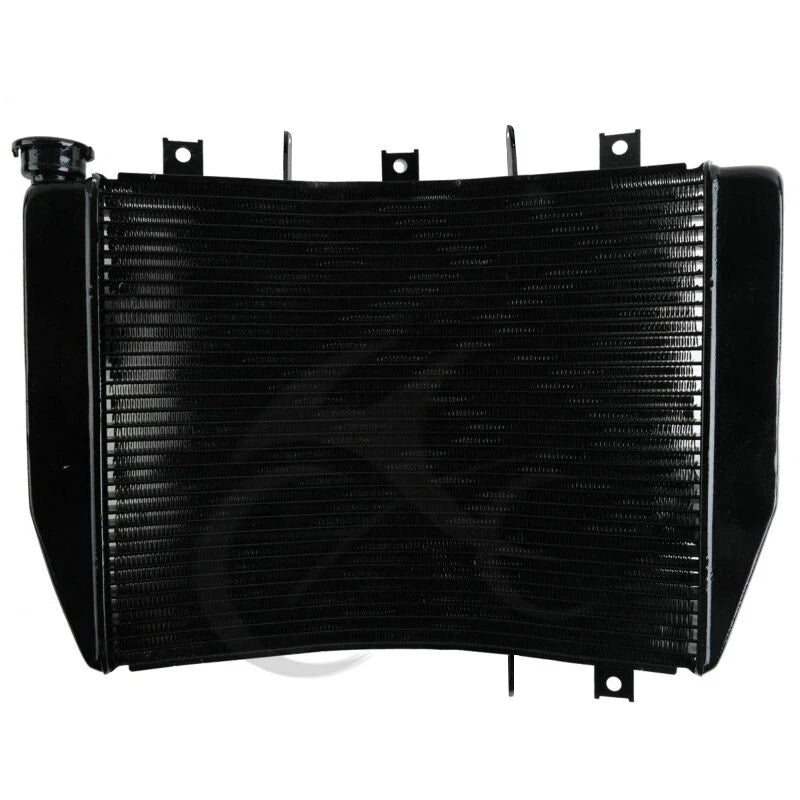 Black Radiator Engine Cooler for Kawasaki Ninja ZX6R ZX636 ZX6RR (2005-2006)