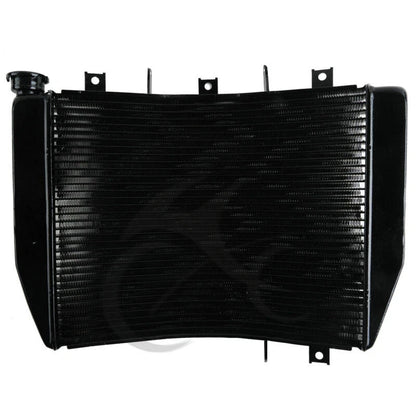 Black Radiator Engine Cooler for Kawasaki Ninja ZX6R ZX636 ZX6RR (2005-2006)
