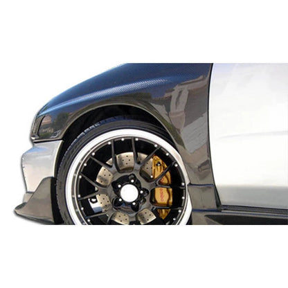 Carbon Fiber Side Fender Panel for Subaru Impreza WRX Sedan 2002-03