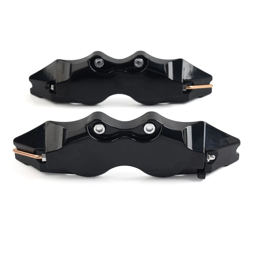 3D Style Medium Auto Disc Brake Caliper Covers for Car - Red