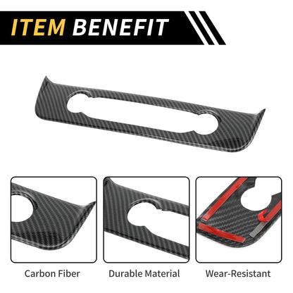 Carbon Fiber Navigation Adjustment Button Panel for Ford Maverick (2022-2024)