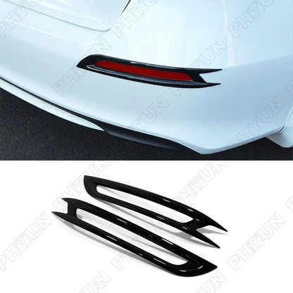 Glossy Black ABS Rear Bumper Reflector Cover for Honda Civic (2022)