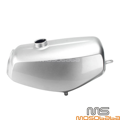 Retro Silver Fuel Tank for Simson S50 S51 S70 Motorcycle