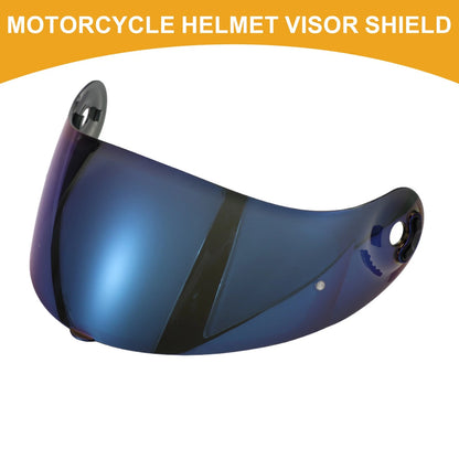 1x Motorcycle Helmet Visor Shield 3-Snap for X-803 Resin Blue