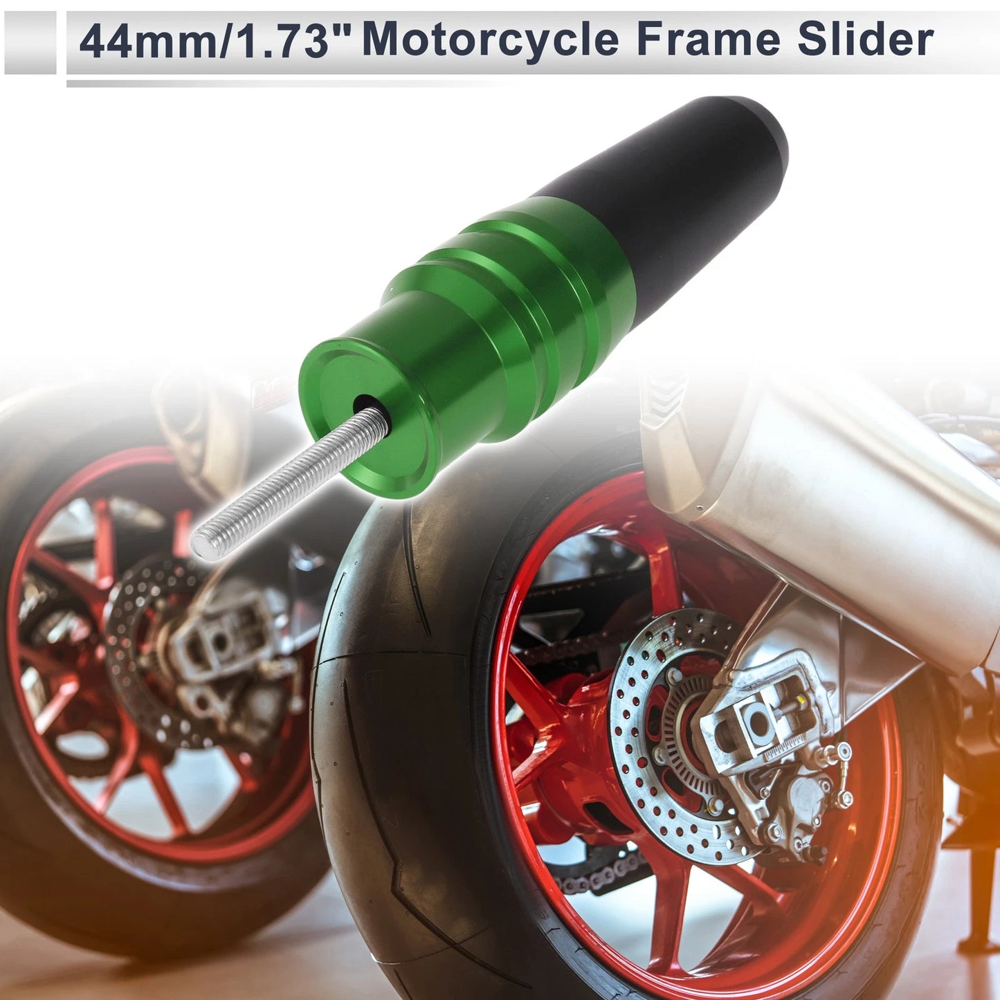 Bolt 10.5mm Aluminum Alloy Plastic Motorcycle Slider Frame for Model