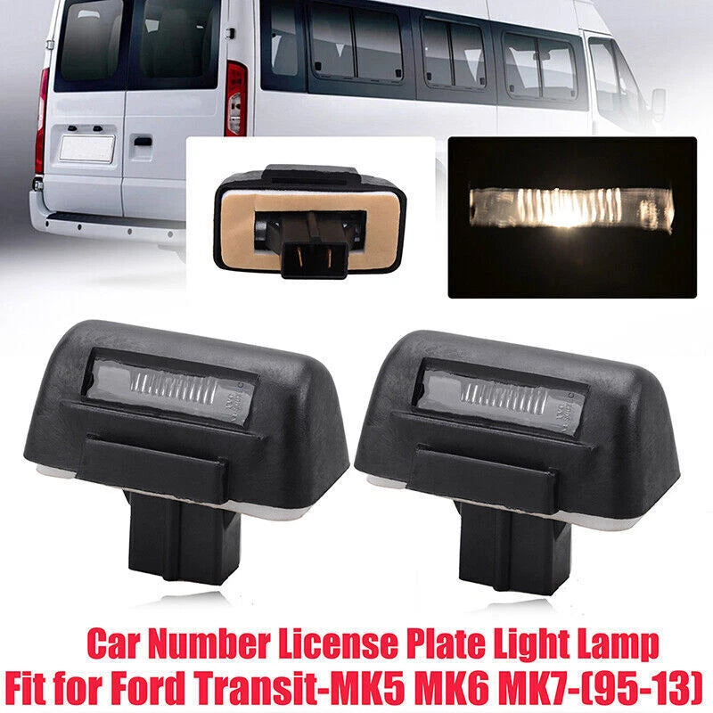 Rear Tail License Plate Light for Ford Transit Tourneo Connect (2014-2023)