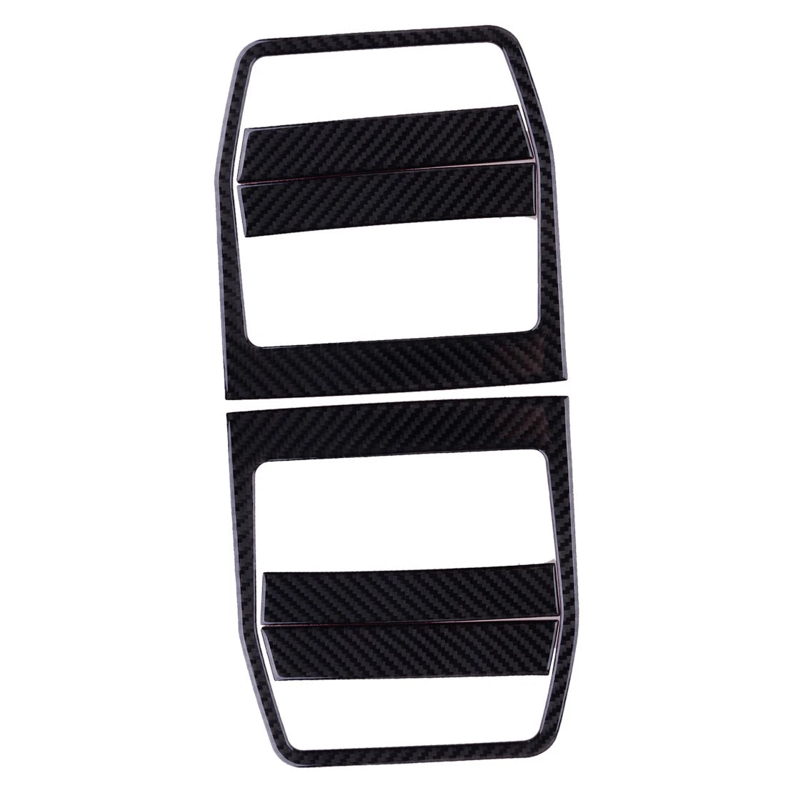 Carbon Fiber Interior Door Trim Cover for Dodge Challenger (2015-2023)