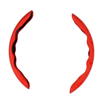 Suede Leather Steering Wheel Cover Protector for Universal Use