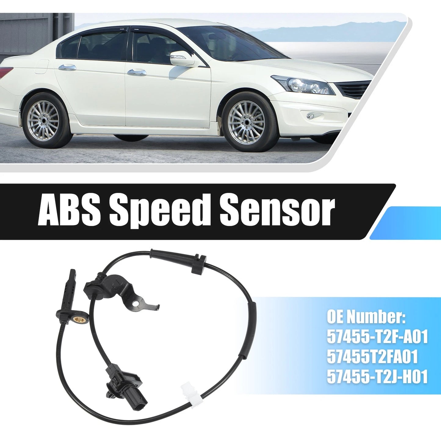 Front Left Driver Side ABS Wheel Speed Sensor for Acura TLX (2015-2020)