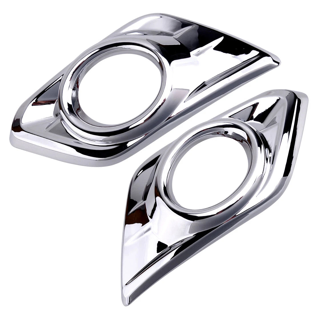 Chrome Front Fog Light Covers for Nissan Rogue X-TRAIL (2014-2016)